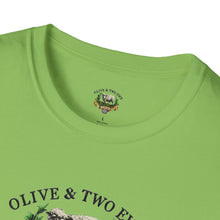 Simple Olive & Two Ewe Studios Logo Unisex Softstyle T-Shirt