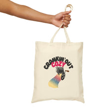 Cranking out Cozy Cotton Canvas Tote Bag