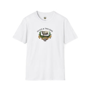 Simple Olive & Two Ewe Studios Logo Unisex Softstyle T-Shirt