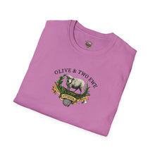 Simple Olive & Two Ewe Studios Logo Unisex Softstyle T-Shirt