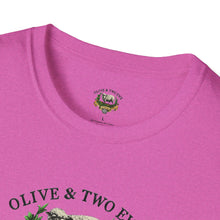 Simple Olive & Two Ewe Studios Logo Unisex Softstyle T-Shirt