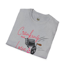 Cranking out Love Unisex Softstyle T-Shirt