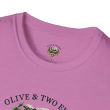 Simple Olive & Two Ewe Studios Logo Unisex Softstyle T-Shirt