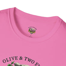 Simple Olive & Two Ewe Studios Logo Unisex Softstyle T-Shirt