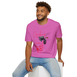 Cranking out Love Unisex Softstyle T-Shirt