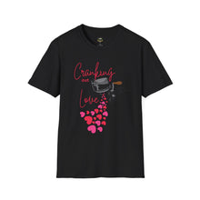 Cranking out Love Unisex Softstyle T-Shirt