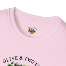 Simple Olive & Two Ewe Studios Logo Unisex Softstyle T-Shirt