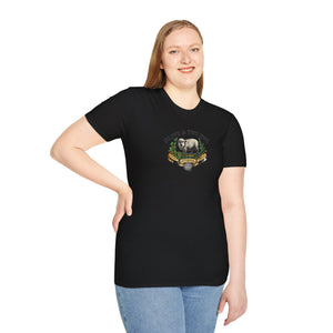 Simple Olive & Two Ewe Studios Logo Unisex Softstyle T-Shirt