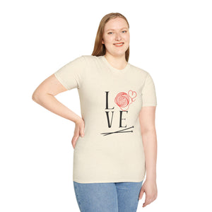 Love Knitting Unisex Softstyle T-Shirt