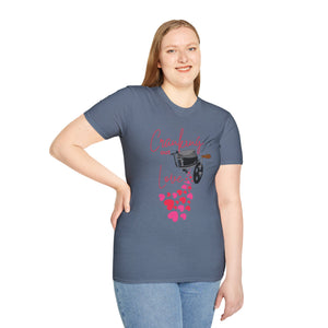 Cranking out Love Unisex Softstyle T-Shirt