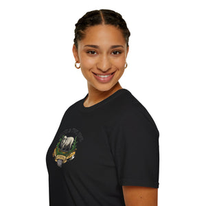 Simple Olive & Two Ewe Studios Logo Unisex Softstyle T-Shirt