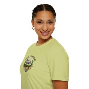 Simple Olive & Two Ewe Studios Logo Unisex Softstyle T-Shirt