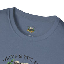 Simple Olive & Two Ewe Studios Logo Unisex Softstyle T-Shirt