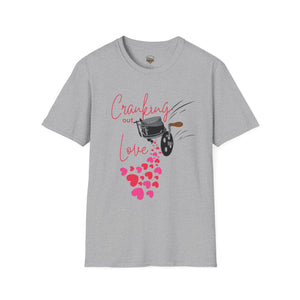 Cranking out Love Unisex Softstyle T-Shirt