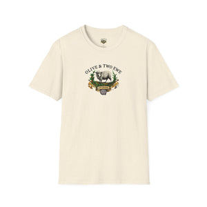 Simple Olive & Two Ewe Studios Logo Unisex Softstyle T-Shirt