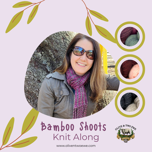 Bamboo Shoots Scarf Knit Along Kit