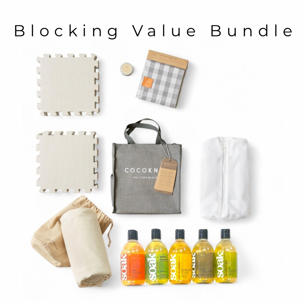 Blocking Value Bundle - CocoKnits