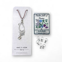 Wool & Wire Stitch Marker Necklace