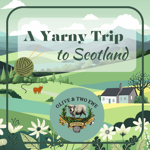 Travel to Scotland with the Yarny Ewes (Deposit)