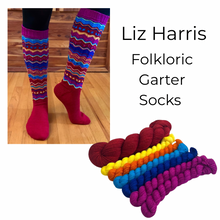 Folkloric Garter Socks Set