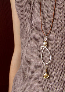 Wool & Wire Stitch Marker Necklace