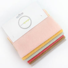 100% Wool Fabric from Sue Spargo 5 x 5 Solid Paint Chips