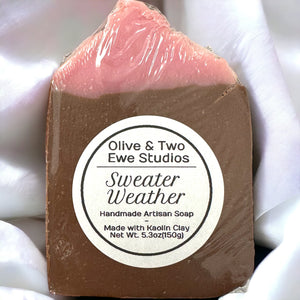 Artisan Crafted Fiber-Inspired Soaps