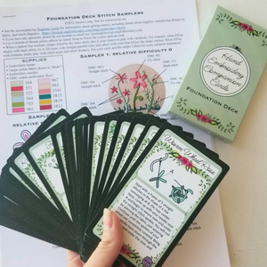 Hand Embroidery Companion Cards