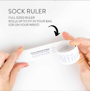 Sock Ruler Slap Bracelet